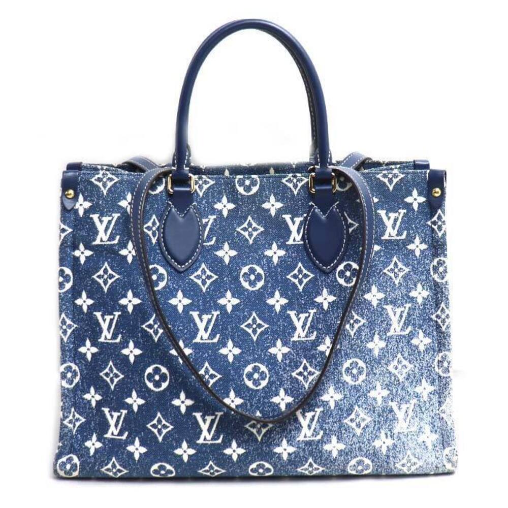 LOUIS VUITTON OnTheGo Shoulder Bag Blue